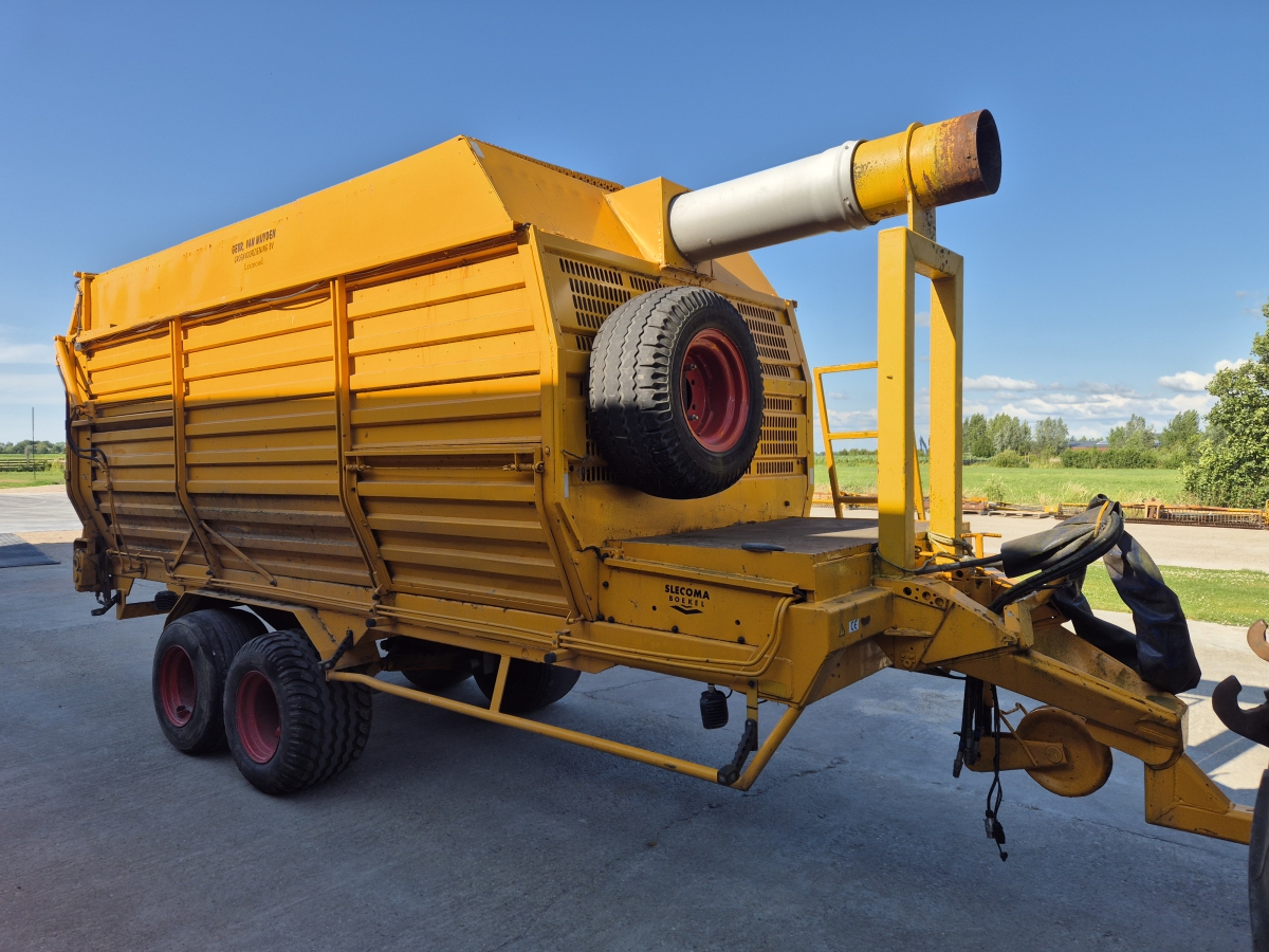Zuigwagen voor achter herder